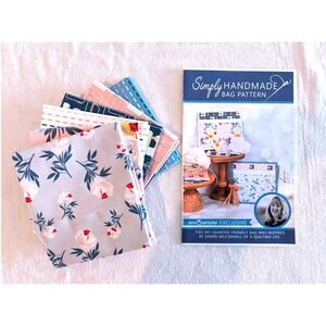 Sew Sampler Petite Blooms and Bobbins Fat Quarter Bundle & Bag Pattern Sherri M